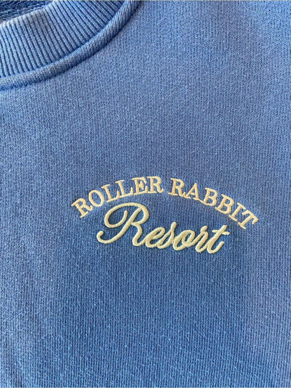 Roller Rabbit Sweatshirt-Blue-Size XS - Picture 5 of 5